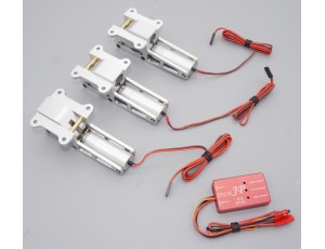 JP Hobby ER-150 Alloy Electric Retract System With Nose Gear - 1 Outside & 2 Inside  (15mm)